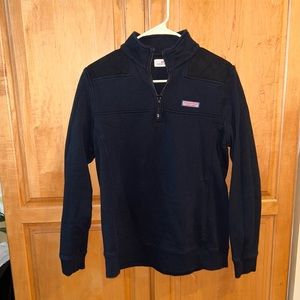 Black Vineyard vines quarter zip! Martha’s Vineyard on tag.